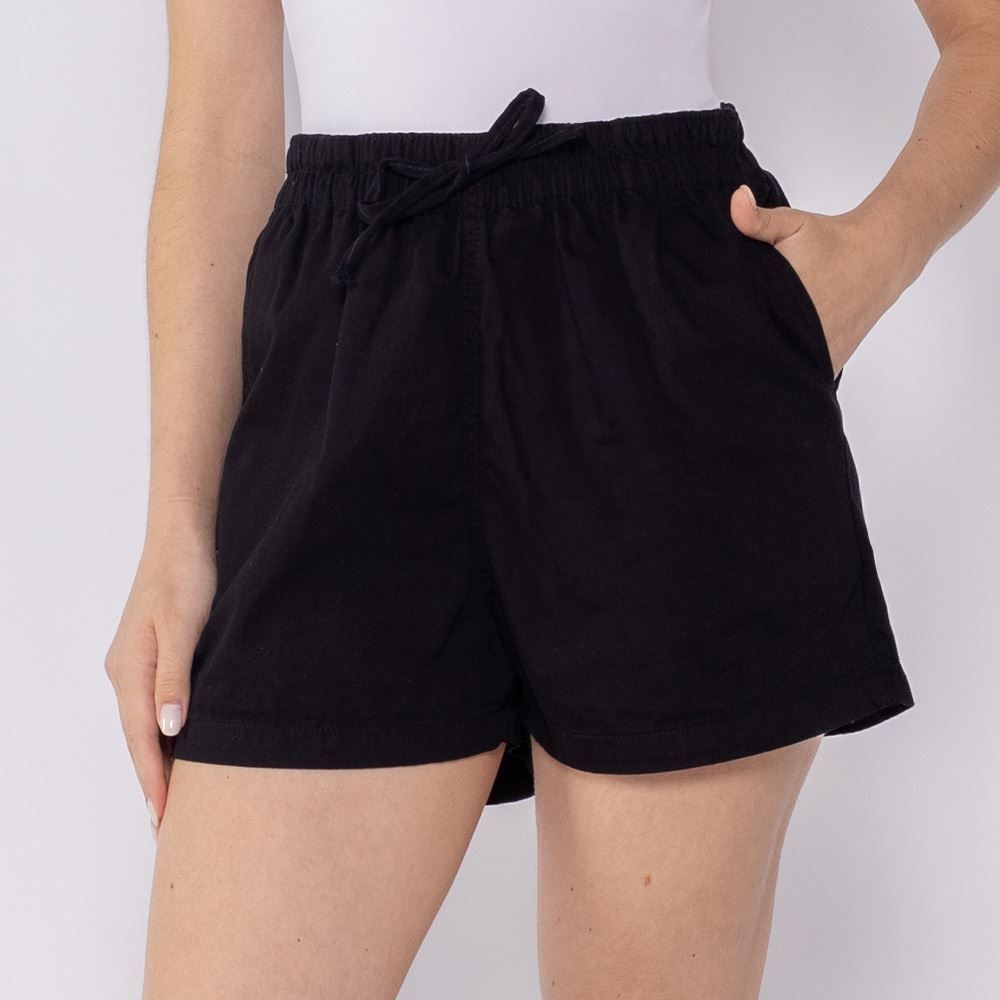 Short Feminino Em Sarja Patricia Foster