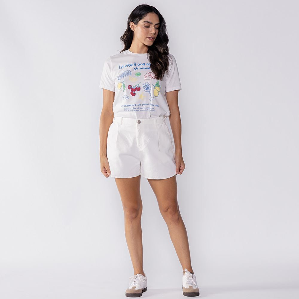 Short Feminino Sarja Boby Blues