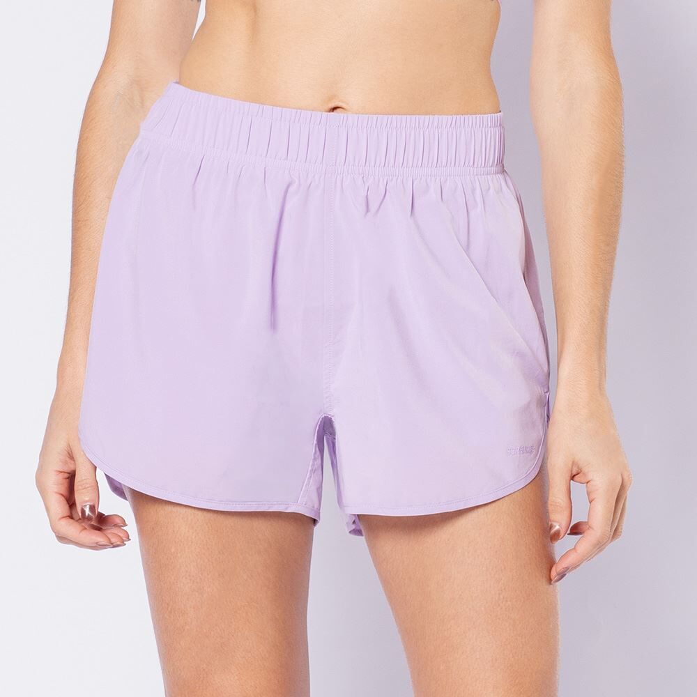 Short Fitness Feminino De Tactel Scream