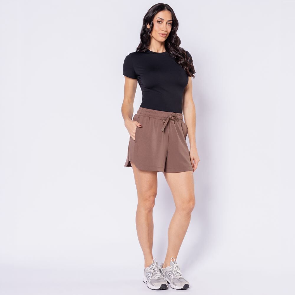 Short Fitness Feminino Interlock Scream