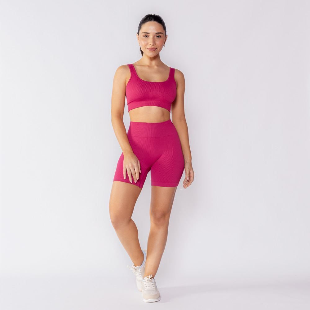 Short Fitness Feminino Sem Costura Scream
