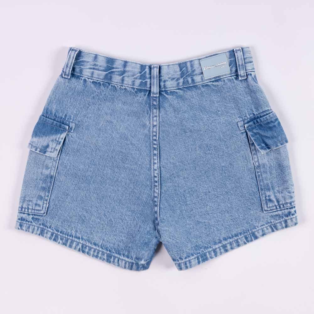 Short Cargo Juvenil Menina 12 a 16 Anos Marmelada