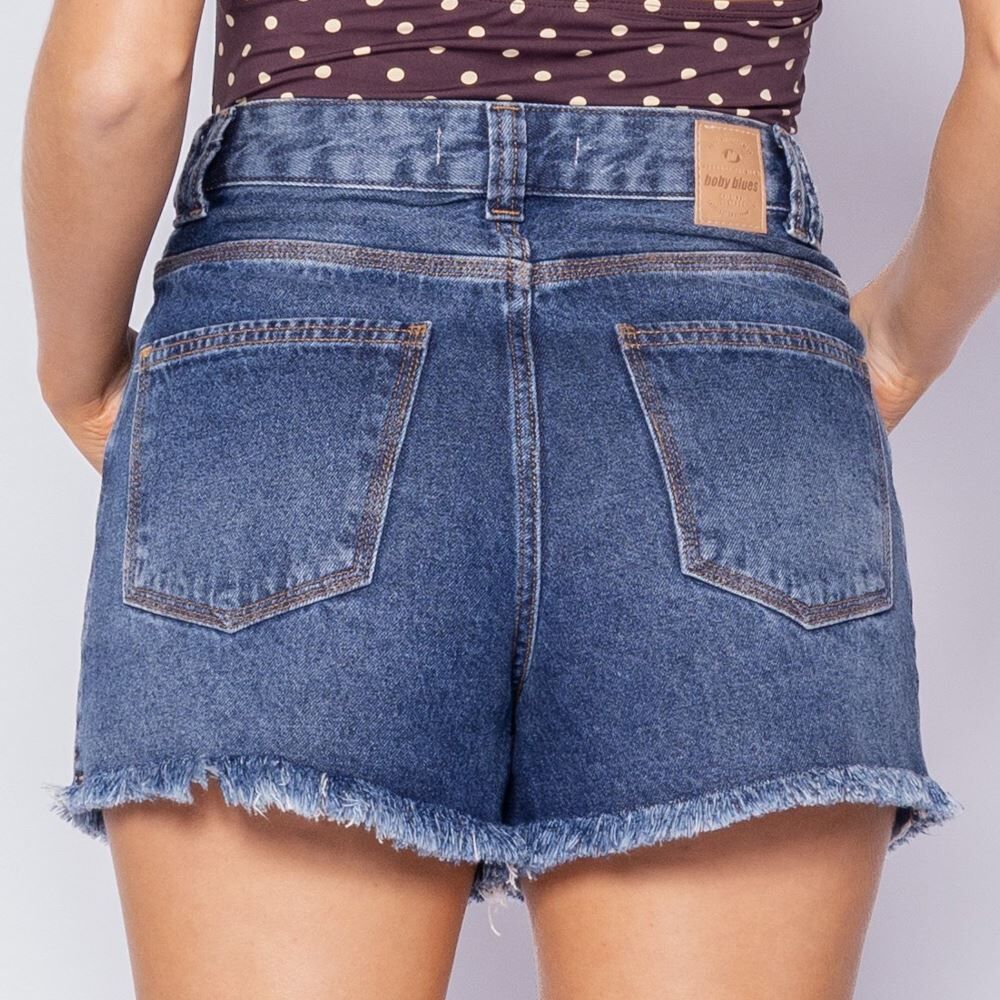 Short Jeans Feminino Destroyed Boby Blues