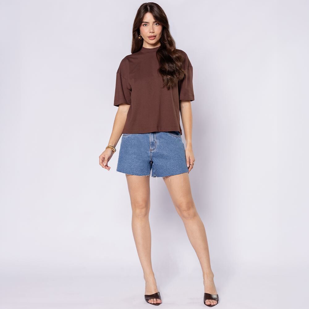 Short Jeans Feminino Patricia Foster