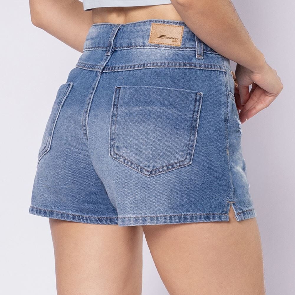 Short Jeans Feminino Sawary