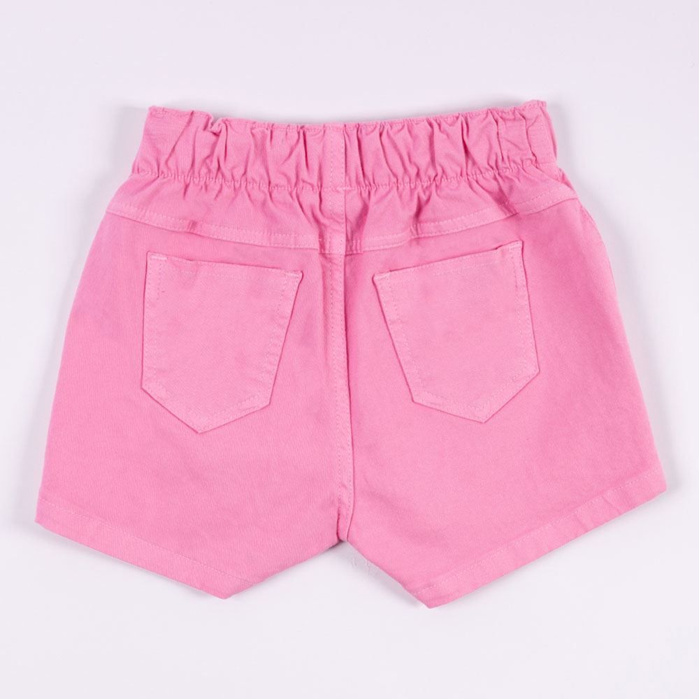 Short Sarja Clochard Infantil Menina 4 a 10 Anos Marmelada