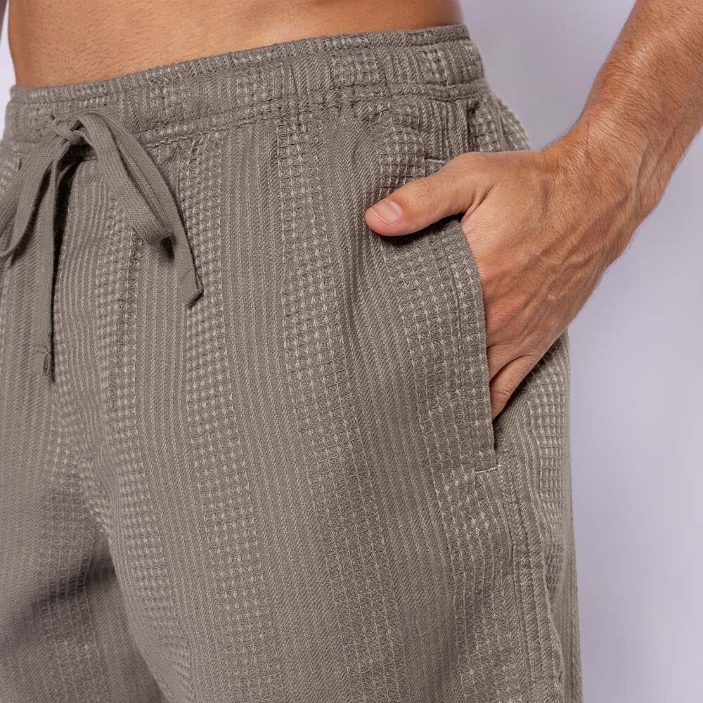 Short Masculino Em Algodão Com Textura Thing