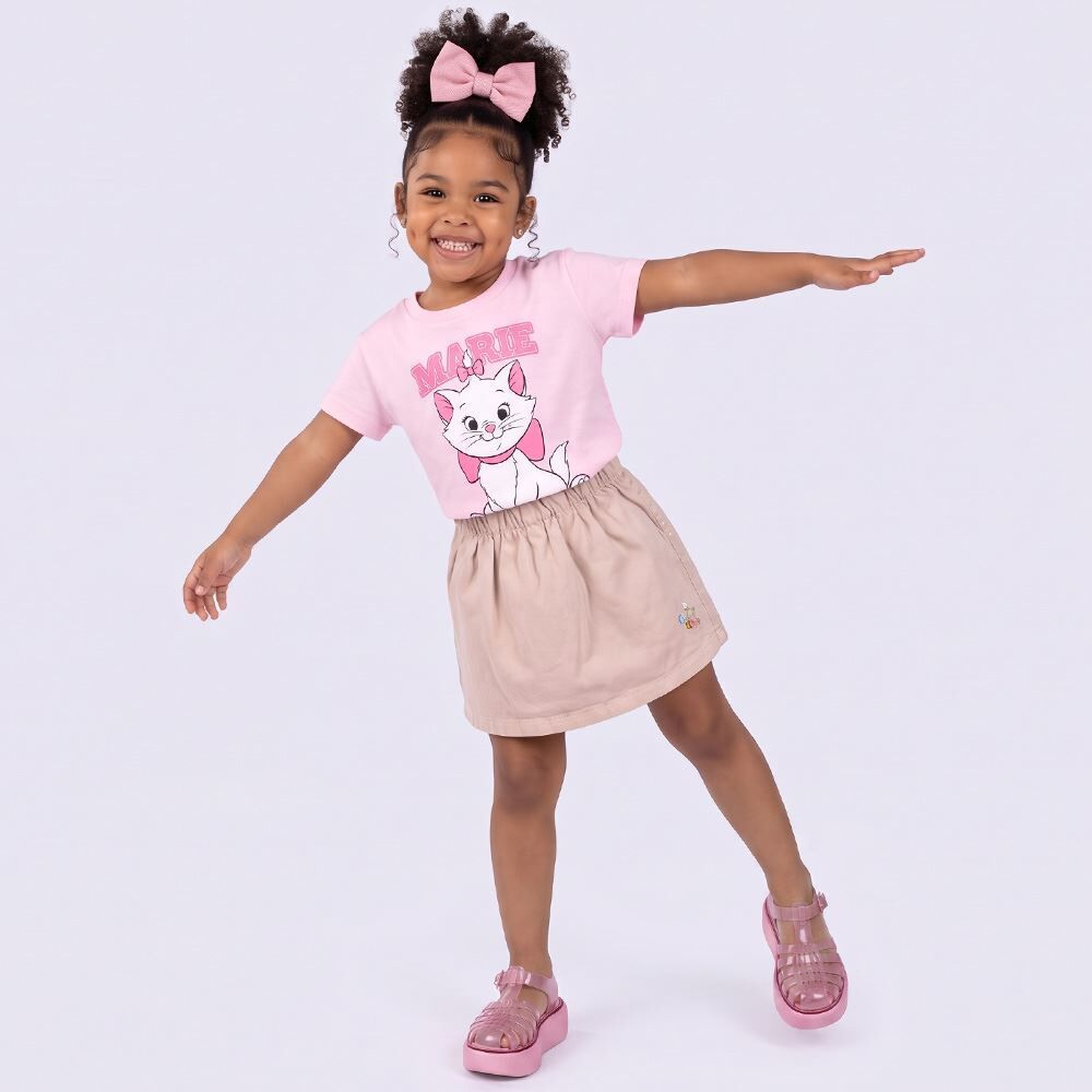 Short Saia Infantil Menina 1 a 3 Anos Yoyo Kids