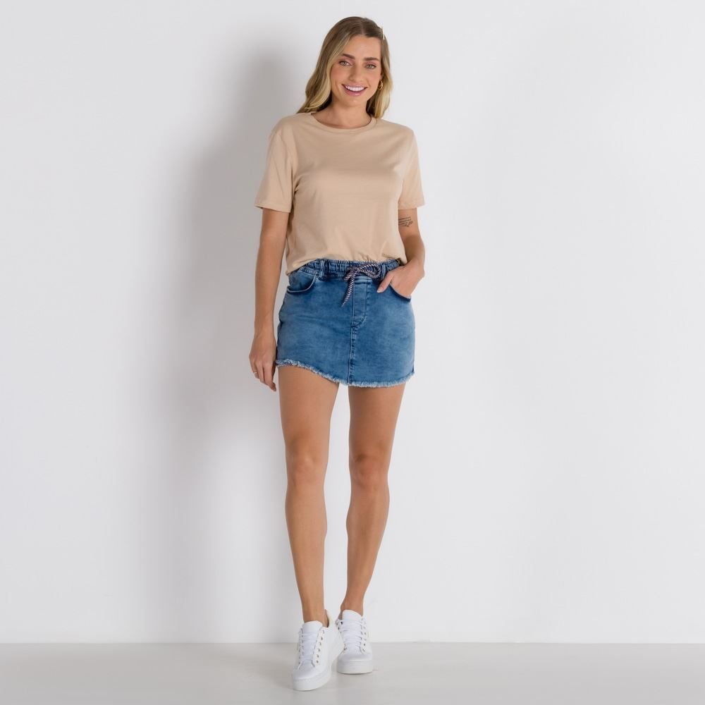 Short Saia Jeans Zune