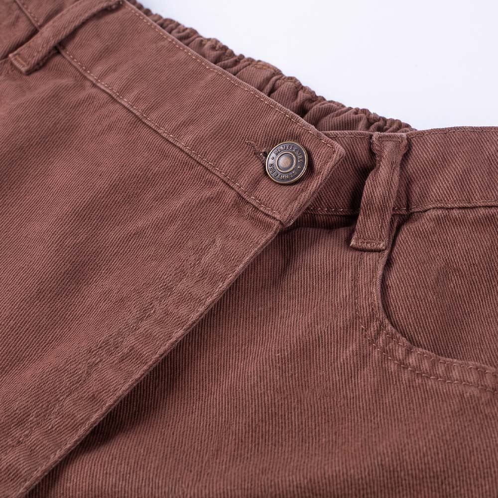 Short Saia Juvenil Em Sarja 12 a 16 Anos Marmelada