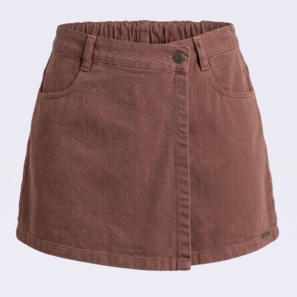 Short Saia Juvenil Em Sarja 12 a 16 Anos Marmelada