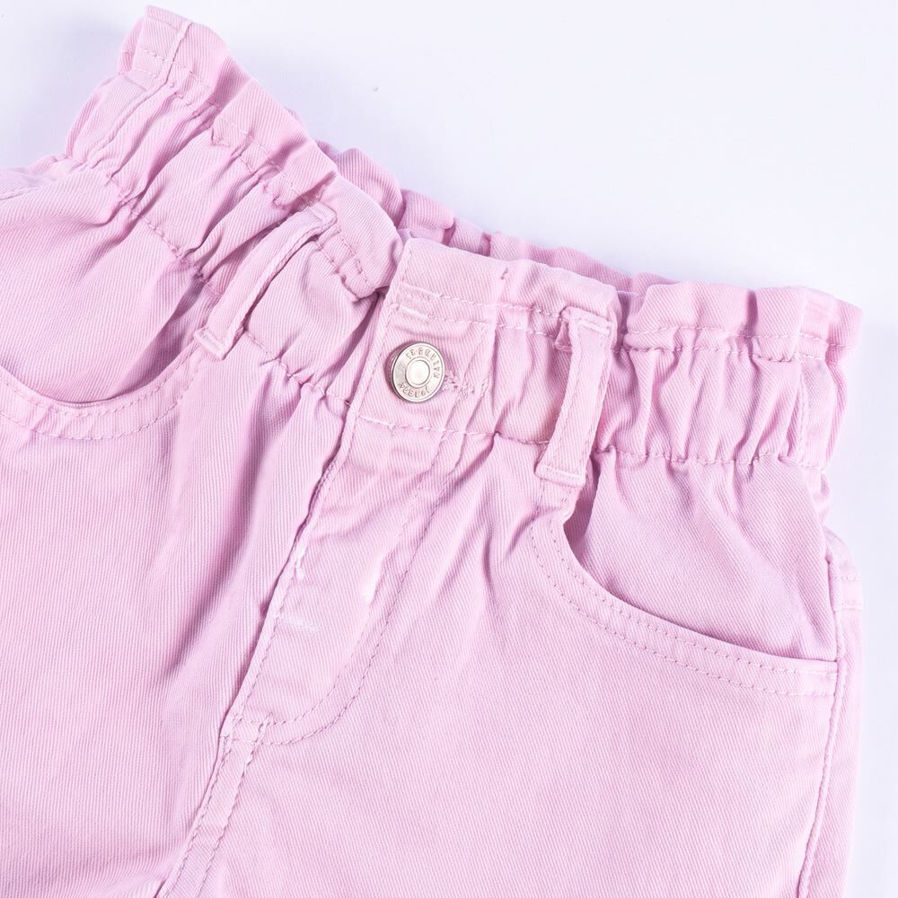 Short Sarja Clochard Infantil Menina 1 a 3 Anos Yoyo Kids