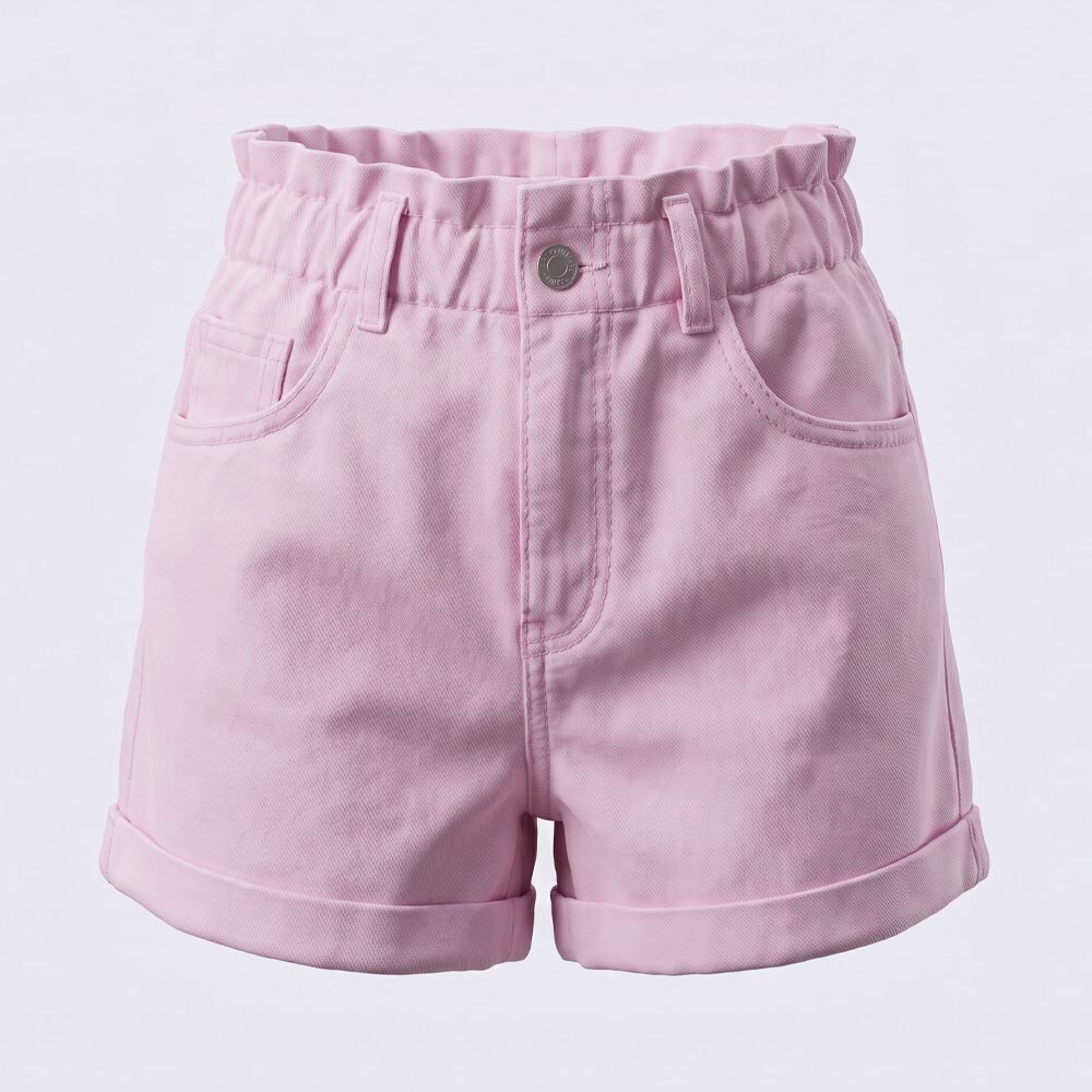 Short Sarja Clochard Infantil Menina 1 a 3 Anos Yoyo Kids