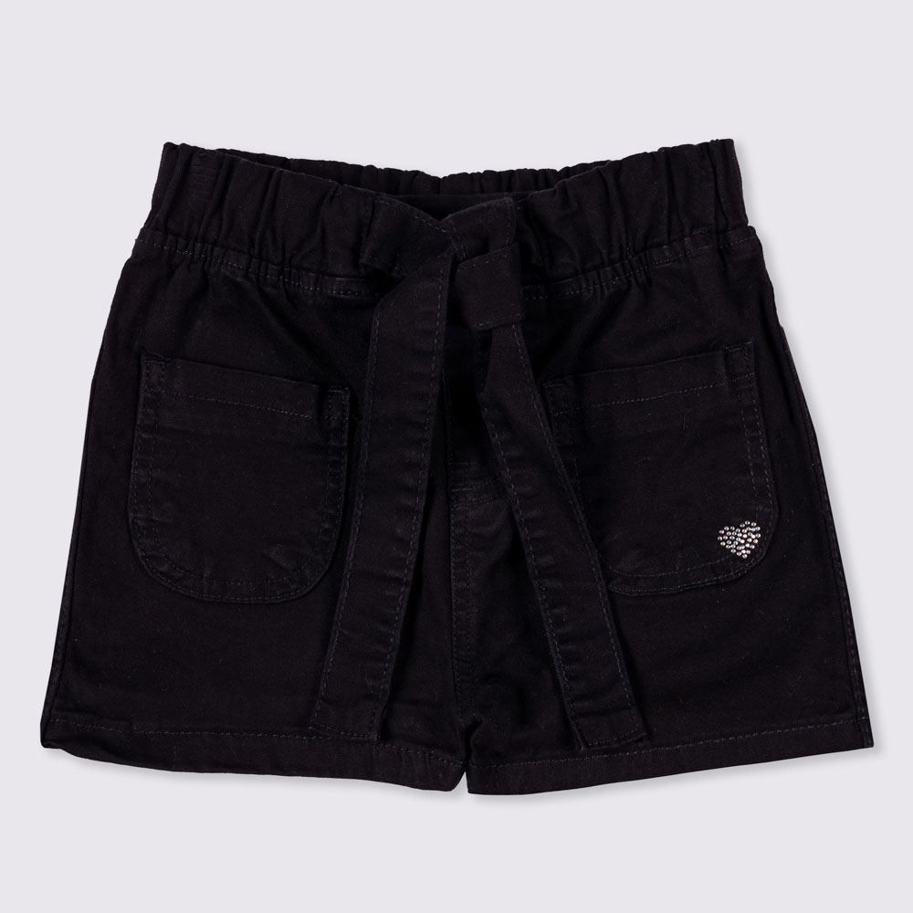 Shorts 1 a 3 anos Sarja Barra Cinto Yoyo Kids