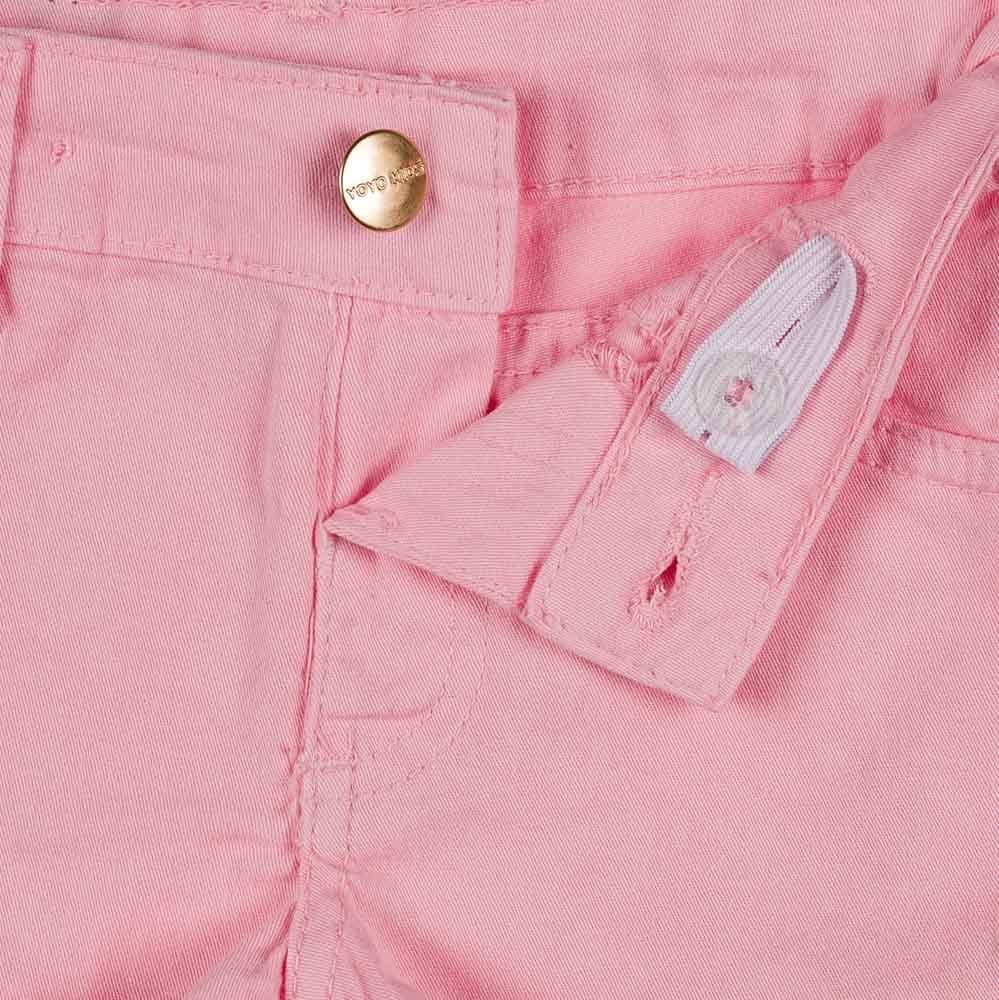 Shorts 1 a 3 anos Sarja Barra com Babados Yoyo Kids
