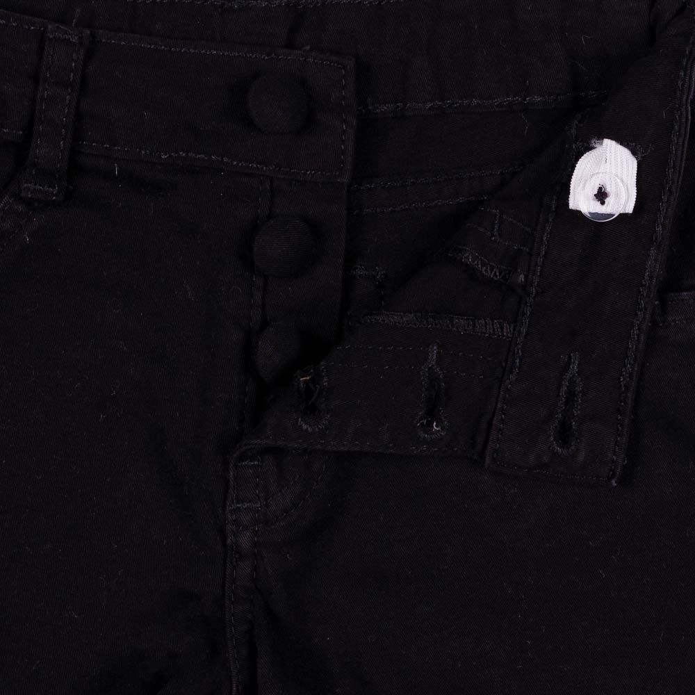 Shorts 4 a 10 anos Sarja Vista Botões Marmelada