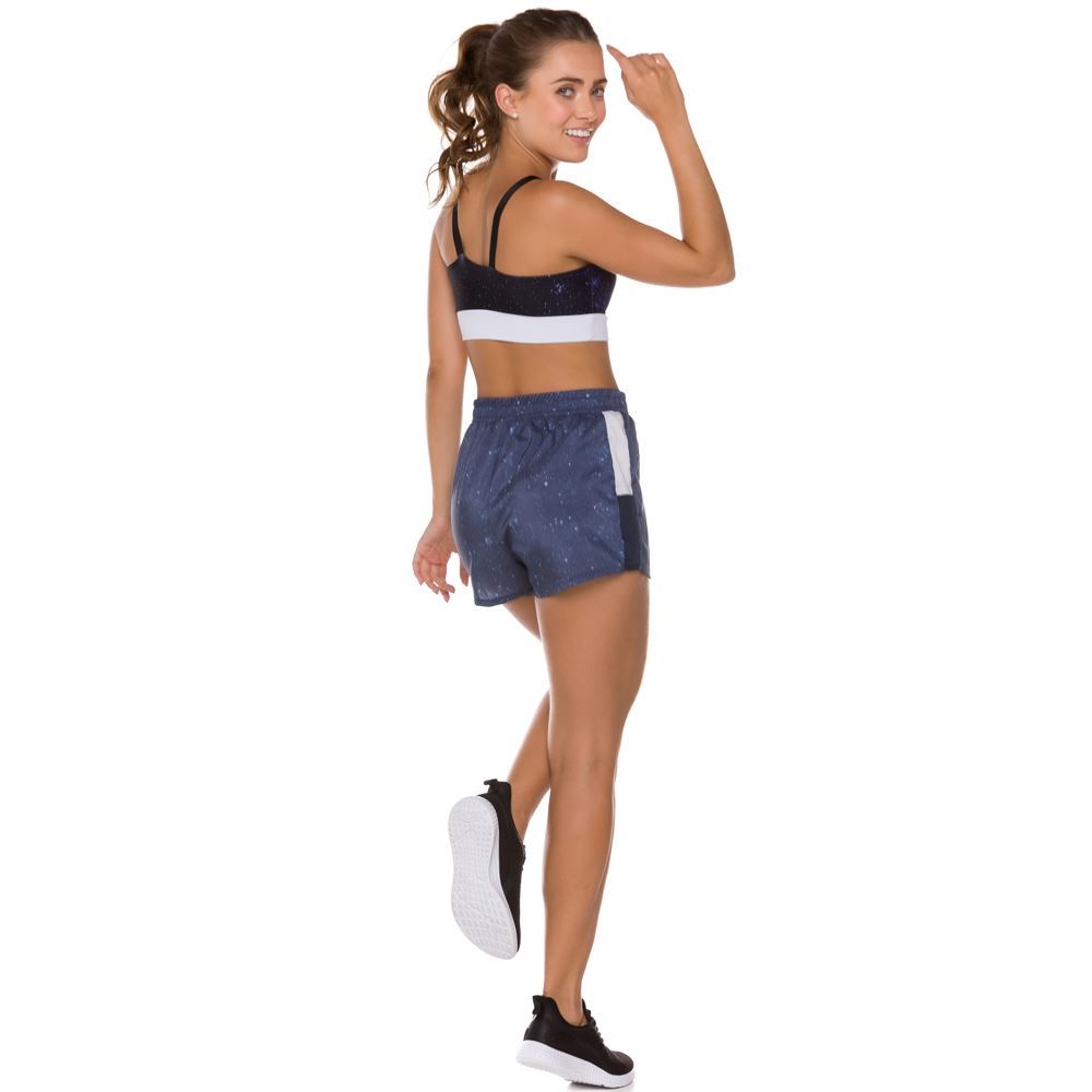 Shorts Corrida Tactel Sublimado Scream
