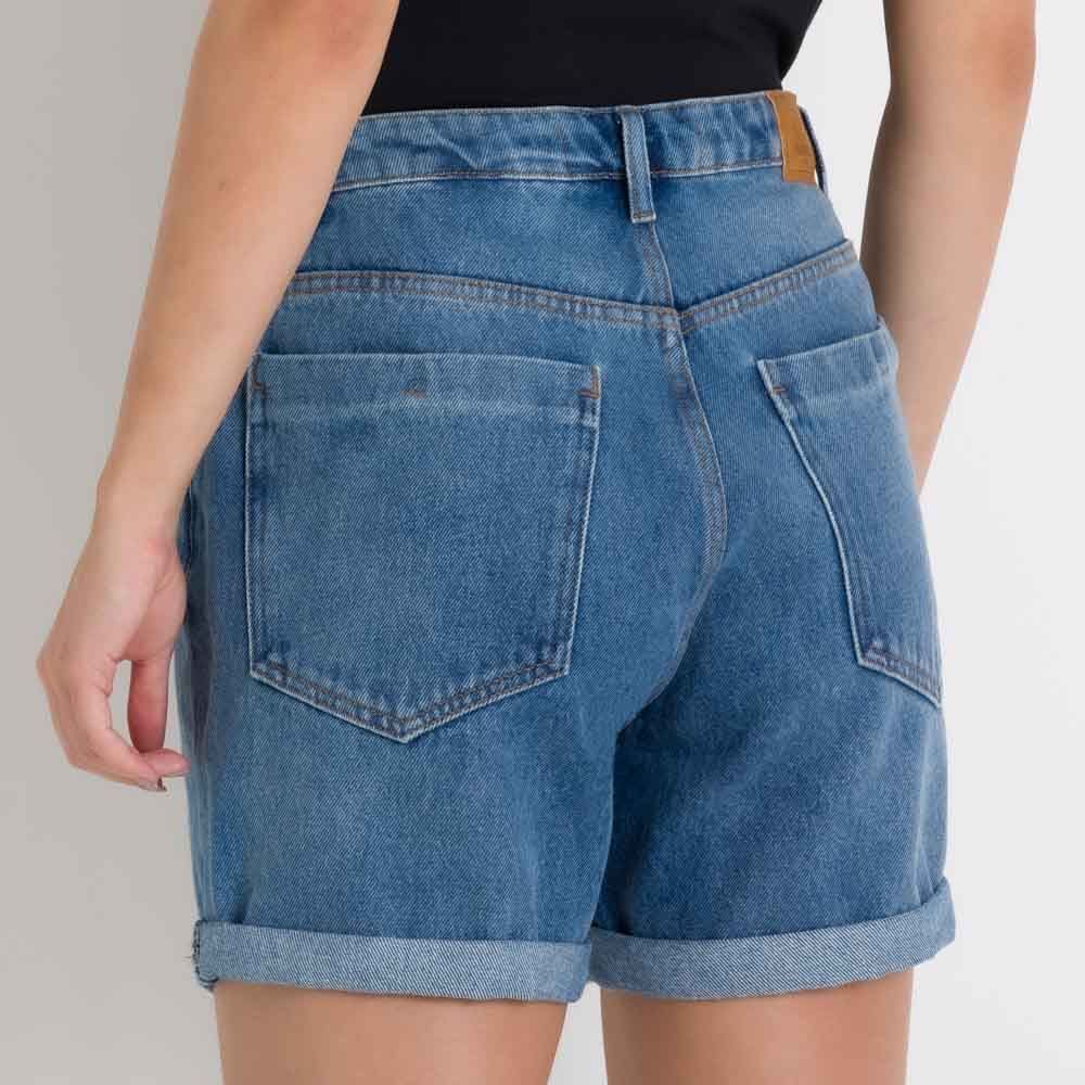 Shorts Jeans Barra Dobrada Patrícia Foster