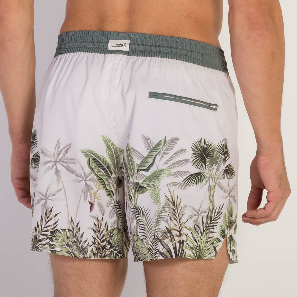 Shorts Nylon Masculino Folhagem Thing