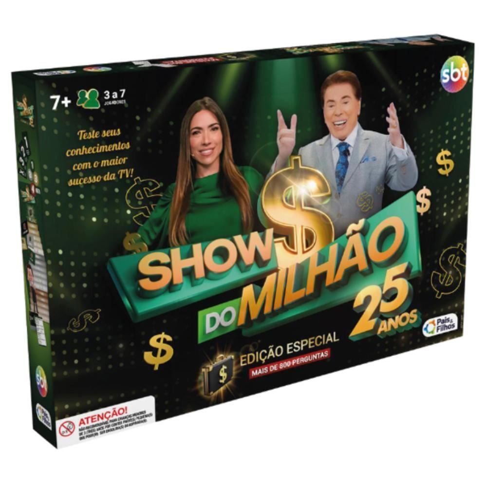 Jogo Show do Milhão Edição Especial Pais & Filhos