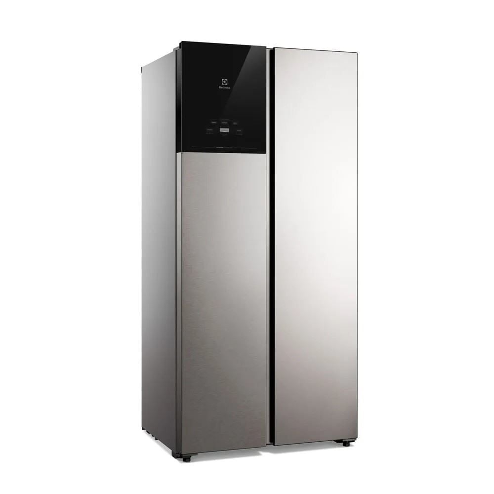 Refrigerador Geladeira Electrolux Side by Side Es40s Inverter 431 Litros