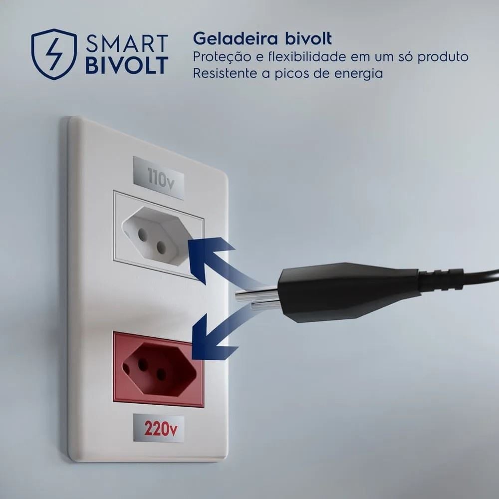 Refrigerador Geladeira Electrolux Side by Side Es40s Inverter 431 Litros