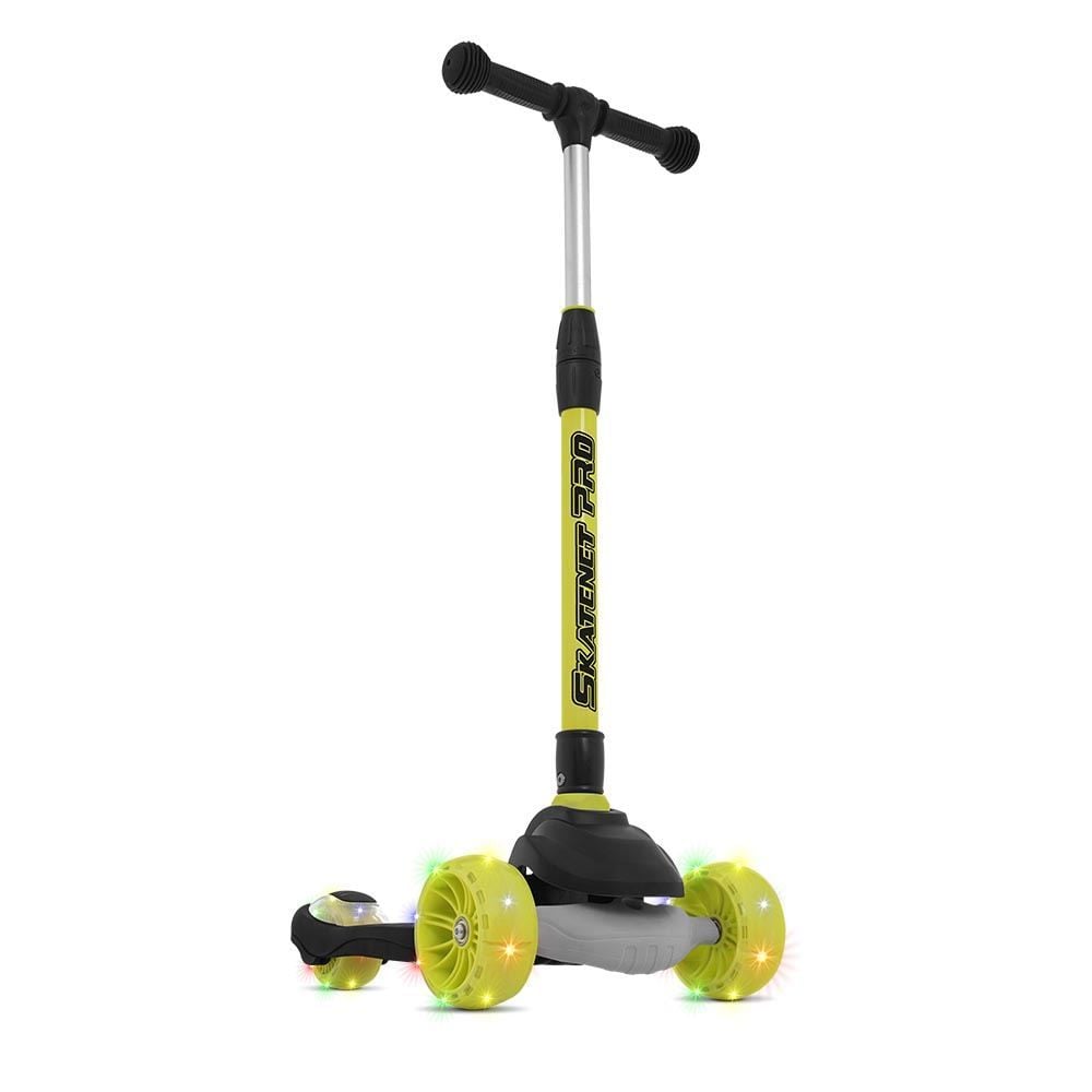 Skatenet Led Pro Dobravel Preto Brinquedos Bandeirante