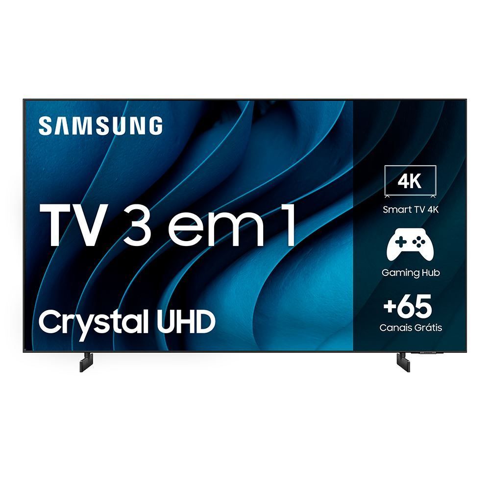 Smart Tv 43" 4K Uhd Samsung Gaming Hub Un43cu8000gxzd - Bivolt