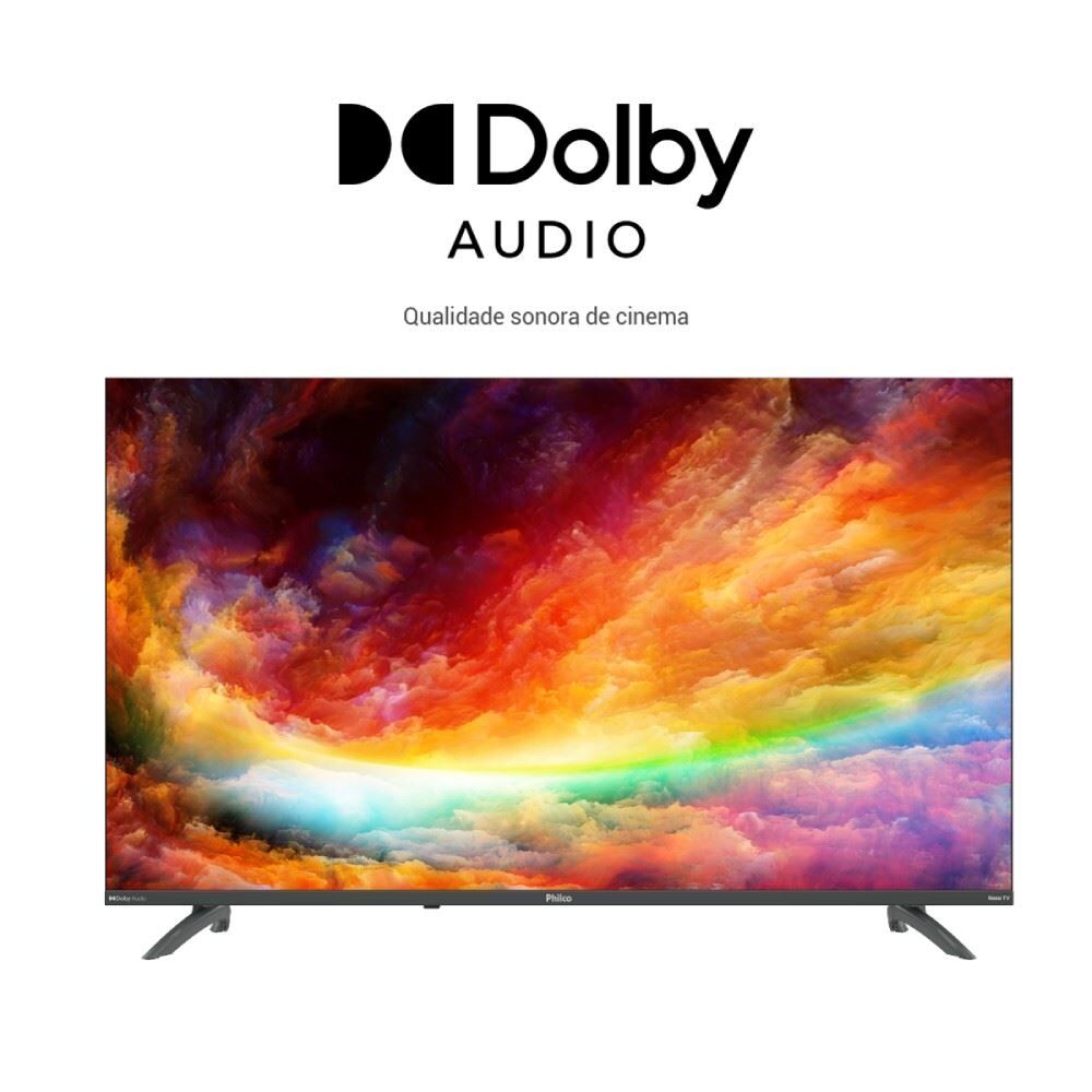 Smart Tv 43” Philco Led Roku Tv Dolby Audio Ptv43va4regb