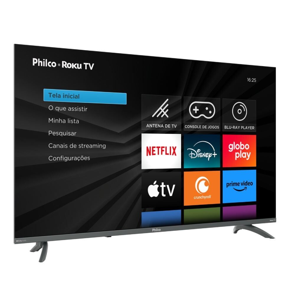 Smart Tv 43” Philco Led Roku Tv Dolby Audio Ptv43va4regb