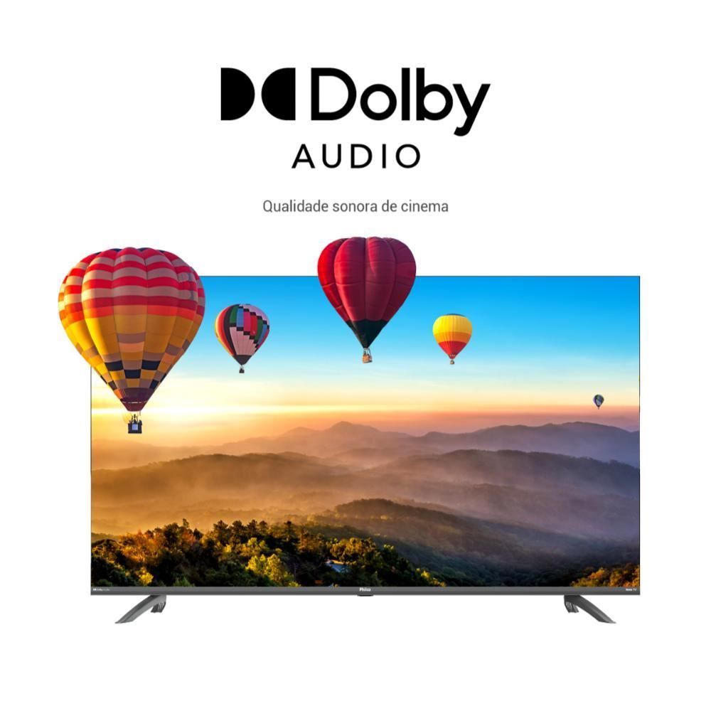 Smart Tv 55” Philco Ptv55g3ersgb Roku Tv Led Dolby Audio - Bivolt