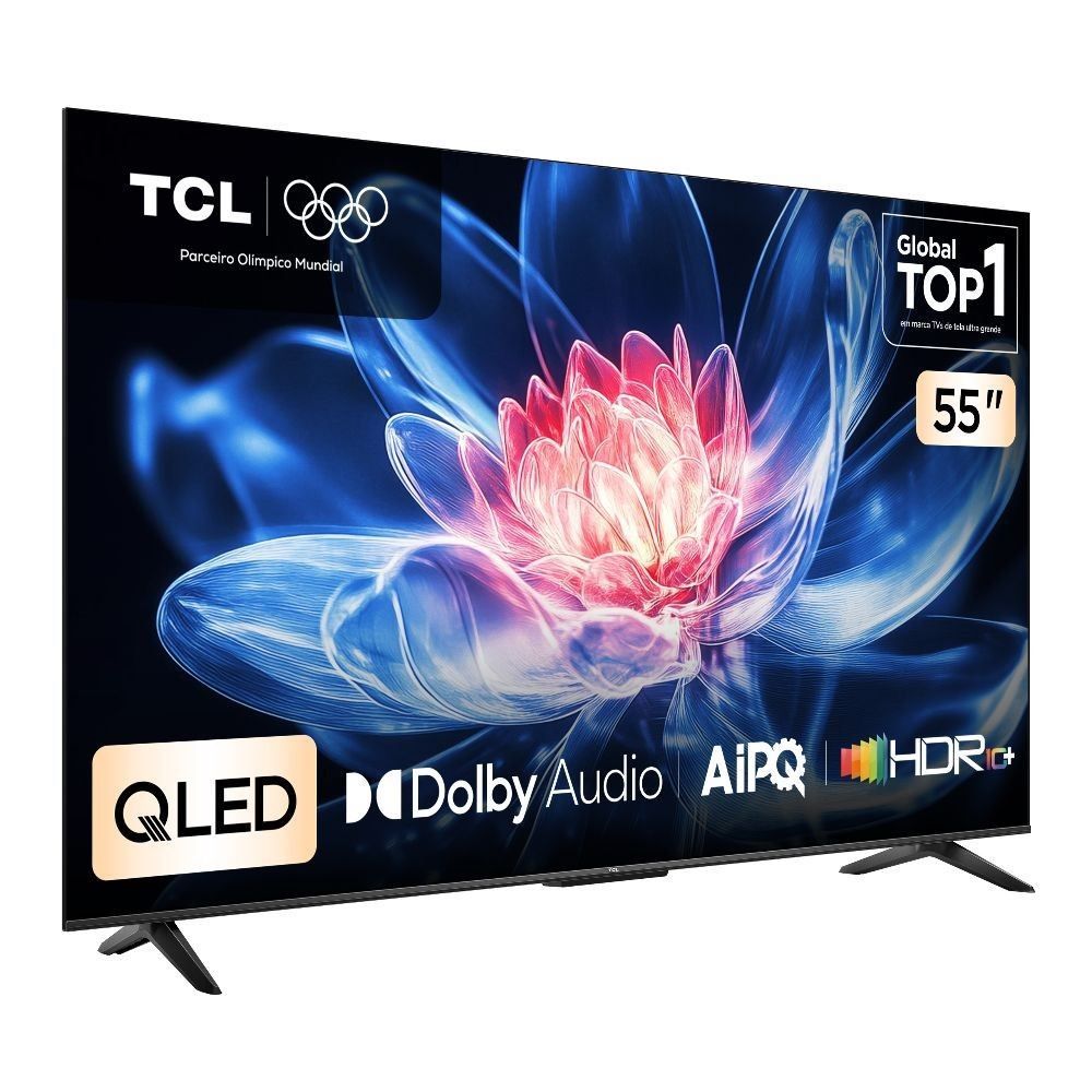 Smart Tv 55" Tcl T6c Qled 4K Google Tv Dolby Vision