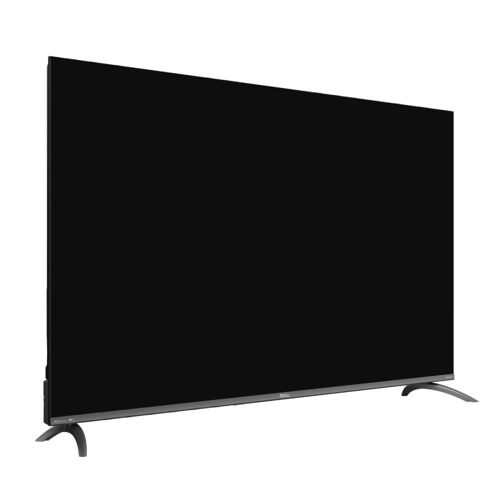 Smart Tv 60" Philco 4K Roku Borda Infinita Dolby Audio P60cra