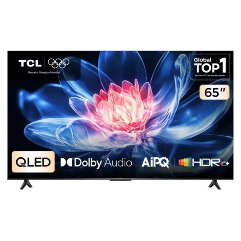 Smart Tv 65" Tcl T6c Qled 4K Google Tv Dolby Vision