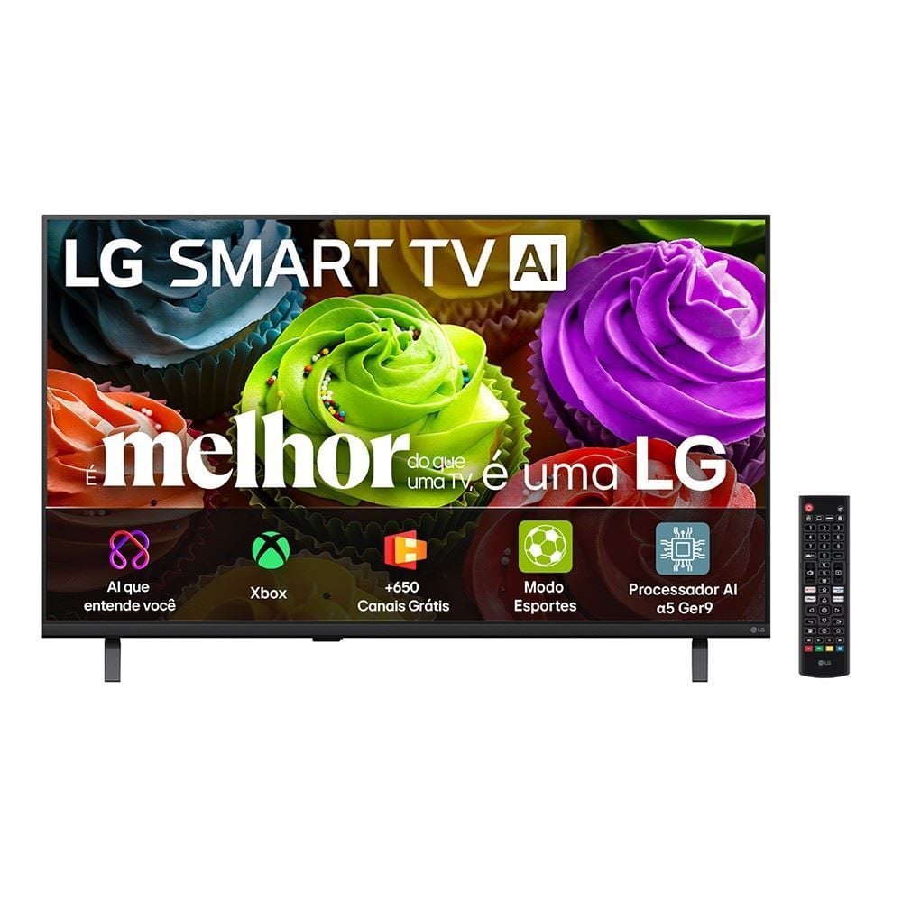 Smart Tv Lg 32” Hd Lb650 Ai Wi-Fi Bluetooth 2026