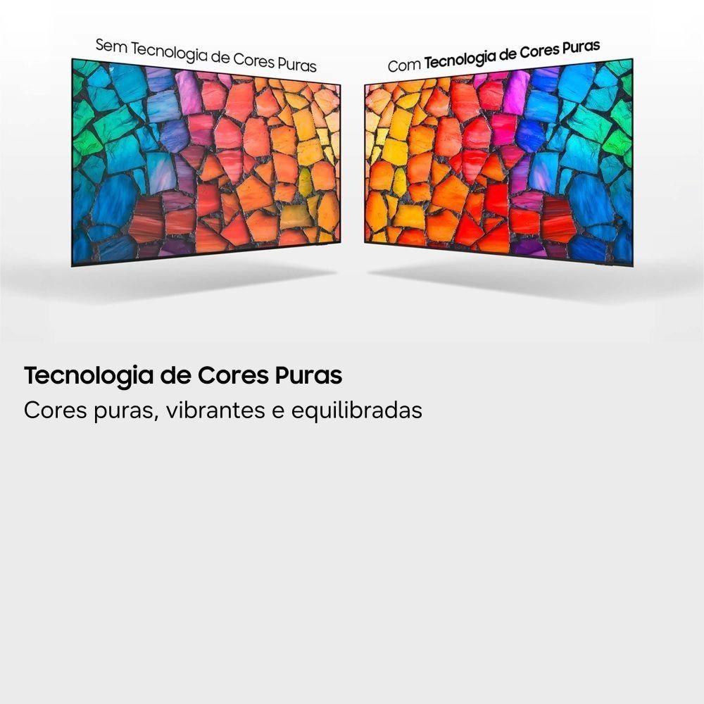 Smart Tv Samsung 55" Miniled 4K M75h com Vision Ai Companion e Gaming Hub