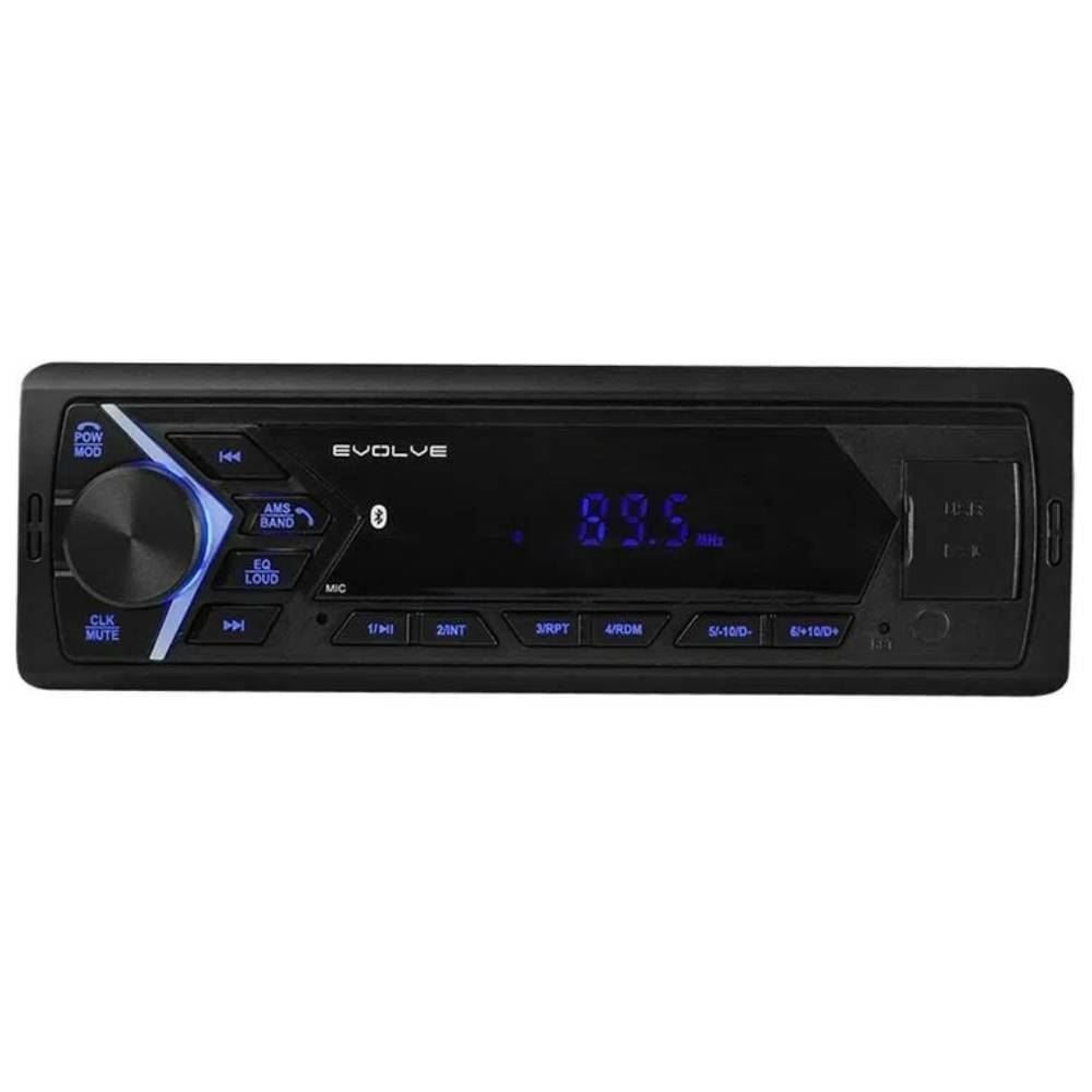Som Autoradio New Trip Bt Mp3 4X24w - Preto