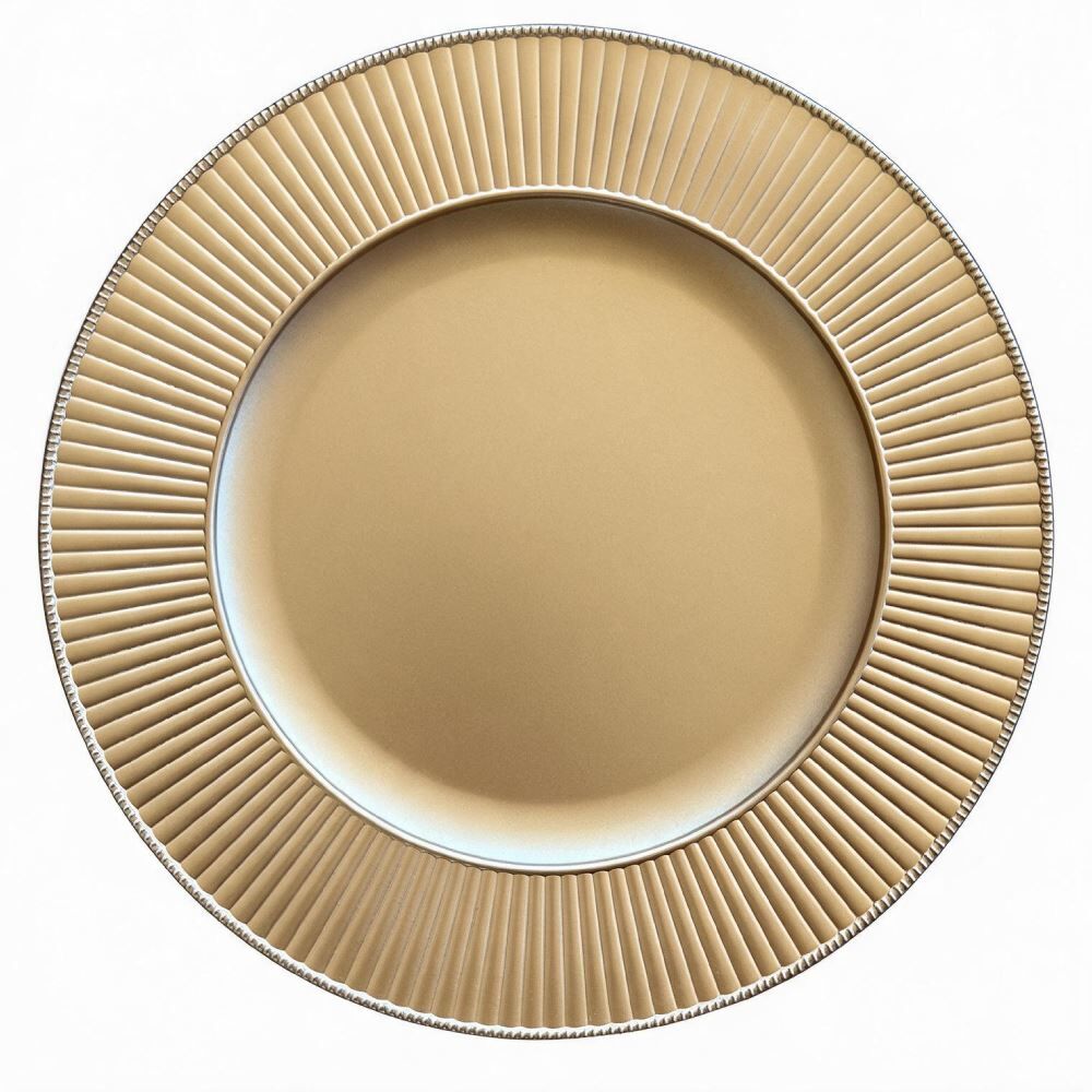 Sousplat Verona 33 cm Havan Casa - Dourado Ouro Velho