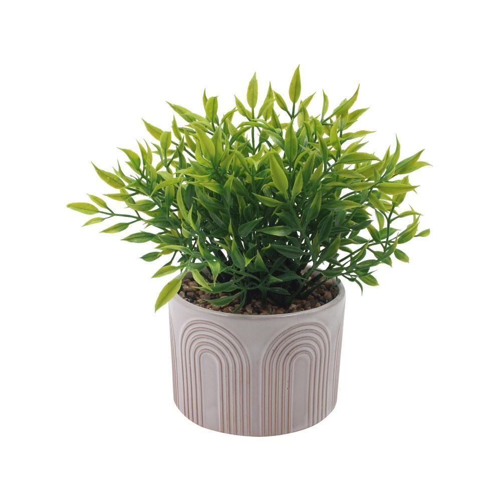 Suculenta Artificial com Vaso de Cerâmica 22Cm Havan Casa - Sortido