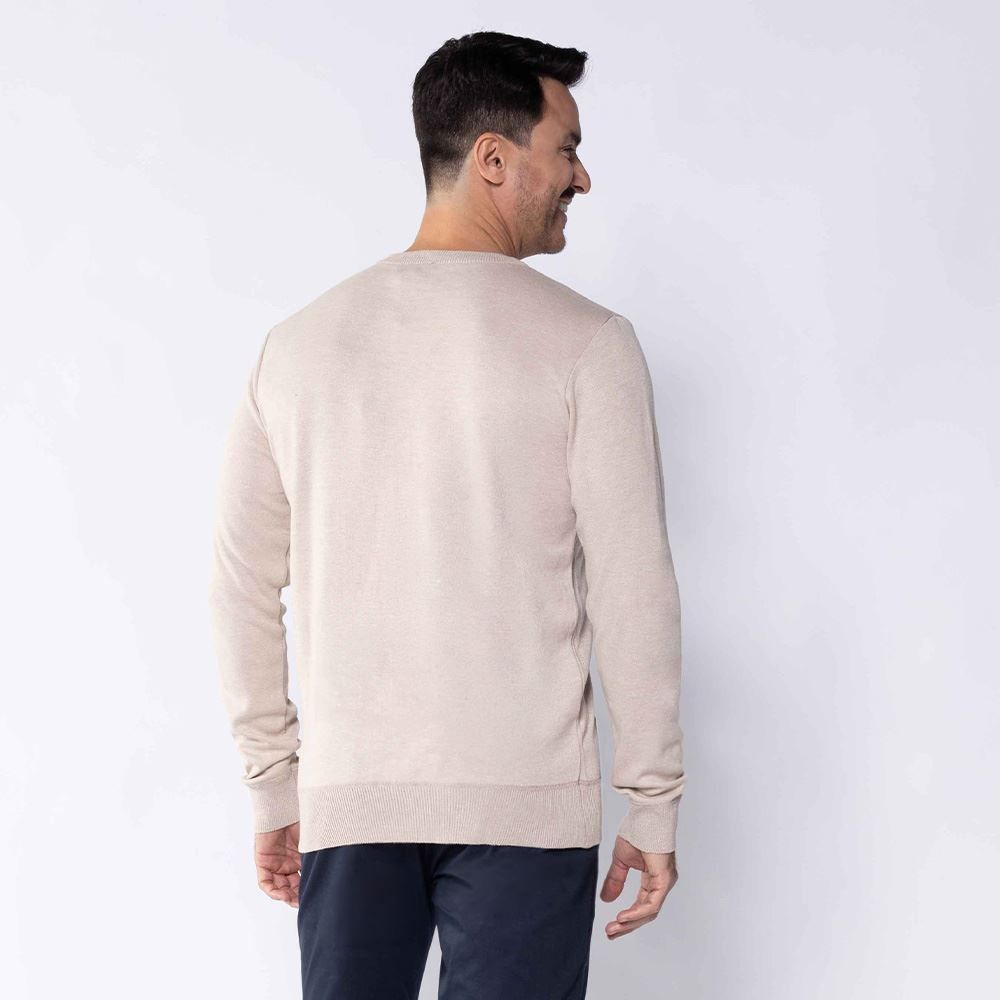 Suéter Masculino De Tricot Gola Redonda Marc Alain