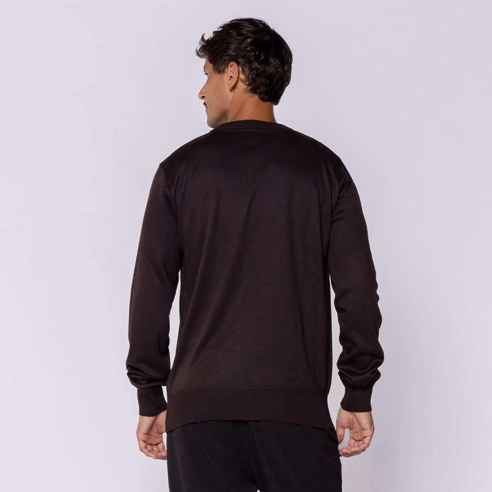 Suéter Masculino Em Tricot Com Textura Thing
