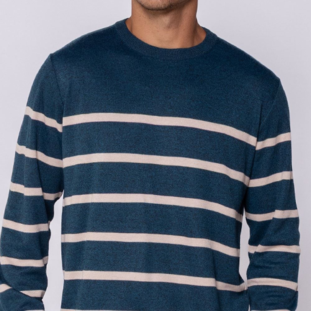 Suéter Masculino Gola Redonda Em Tricot Thing