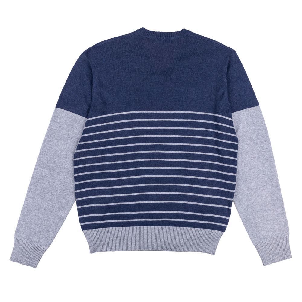 Suéter Masculino Tricot com Recorte Thing