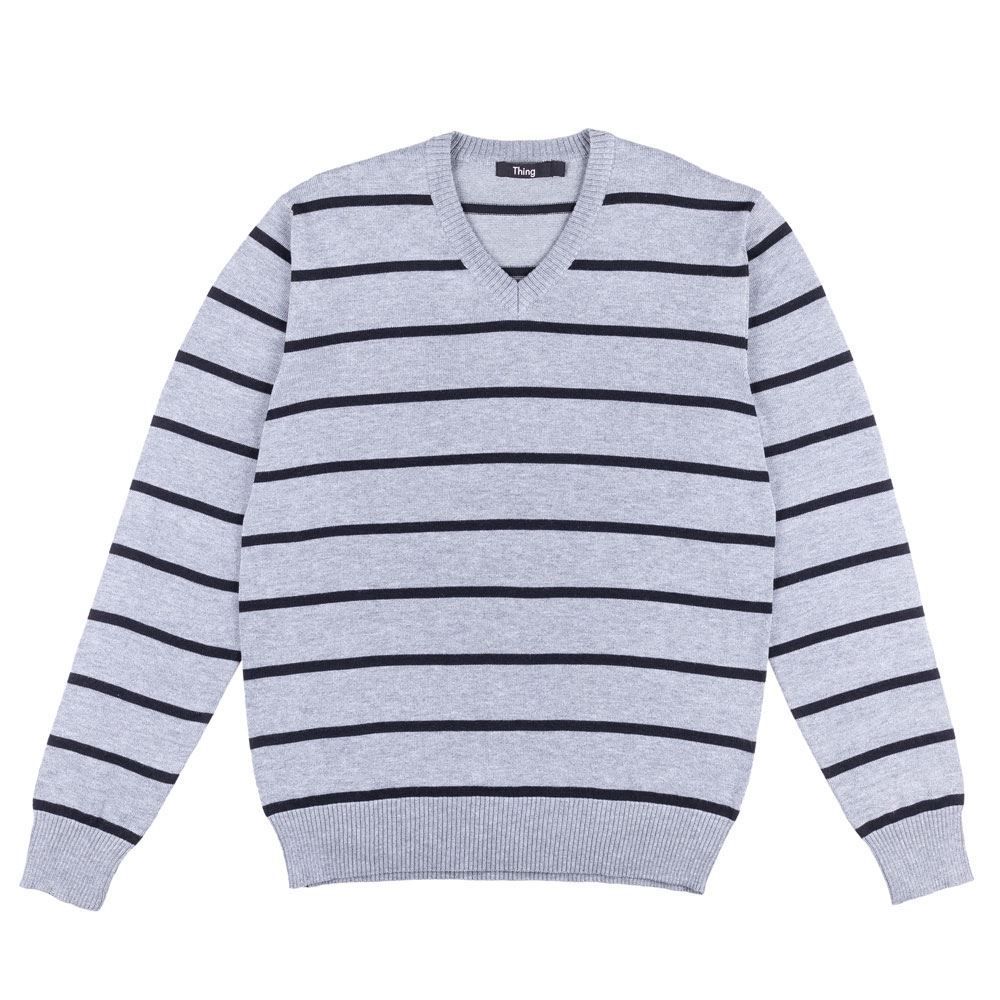 Suéter Masculino Tricot Decote V Thing