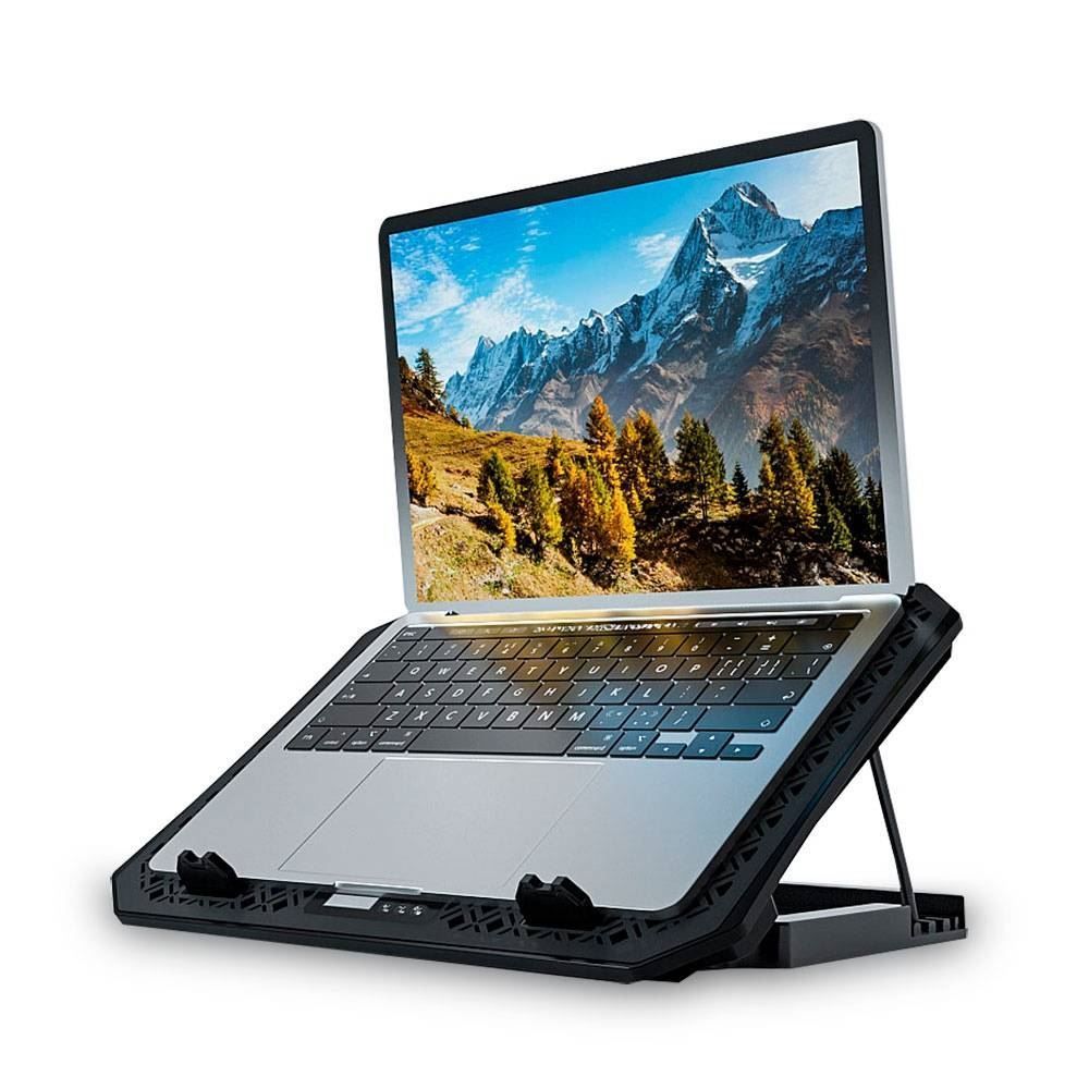Suporte De Notebook Maxprint Propmax High 6 Fans - Preto