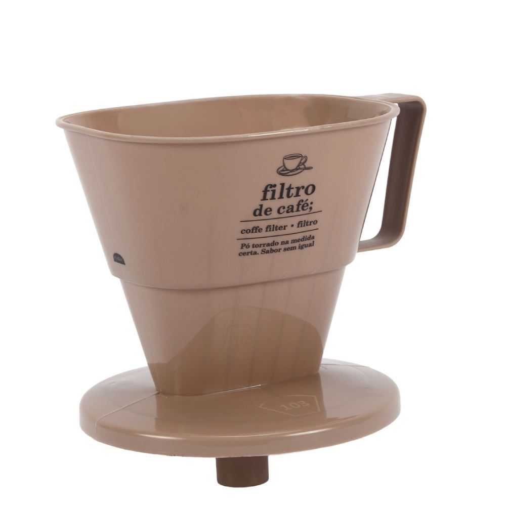 Suporte para Filtro de Café 600 ml Decorado Plasútil