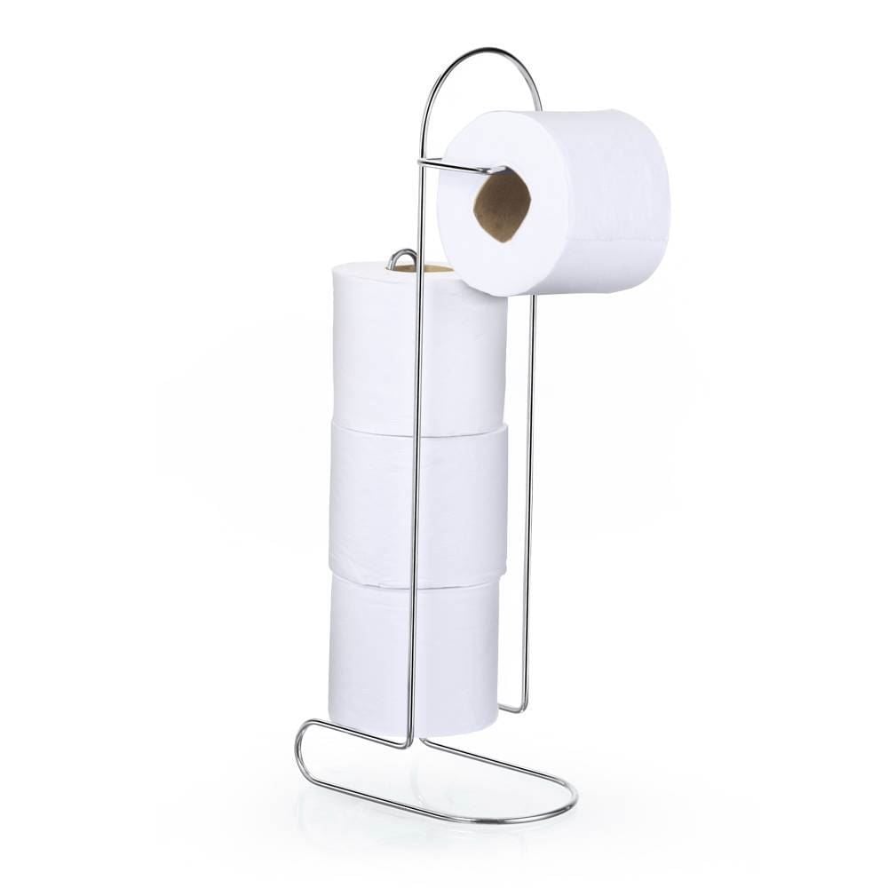 Suporte Porta Papel Higiênico De Chão Arthi - Aço