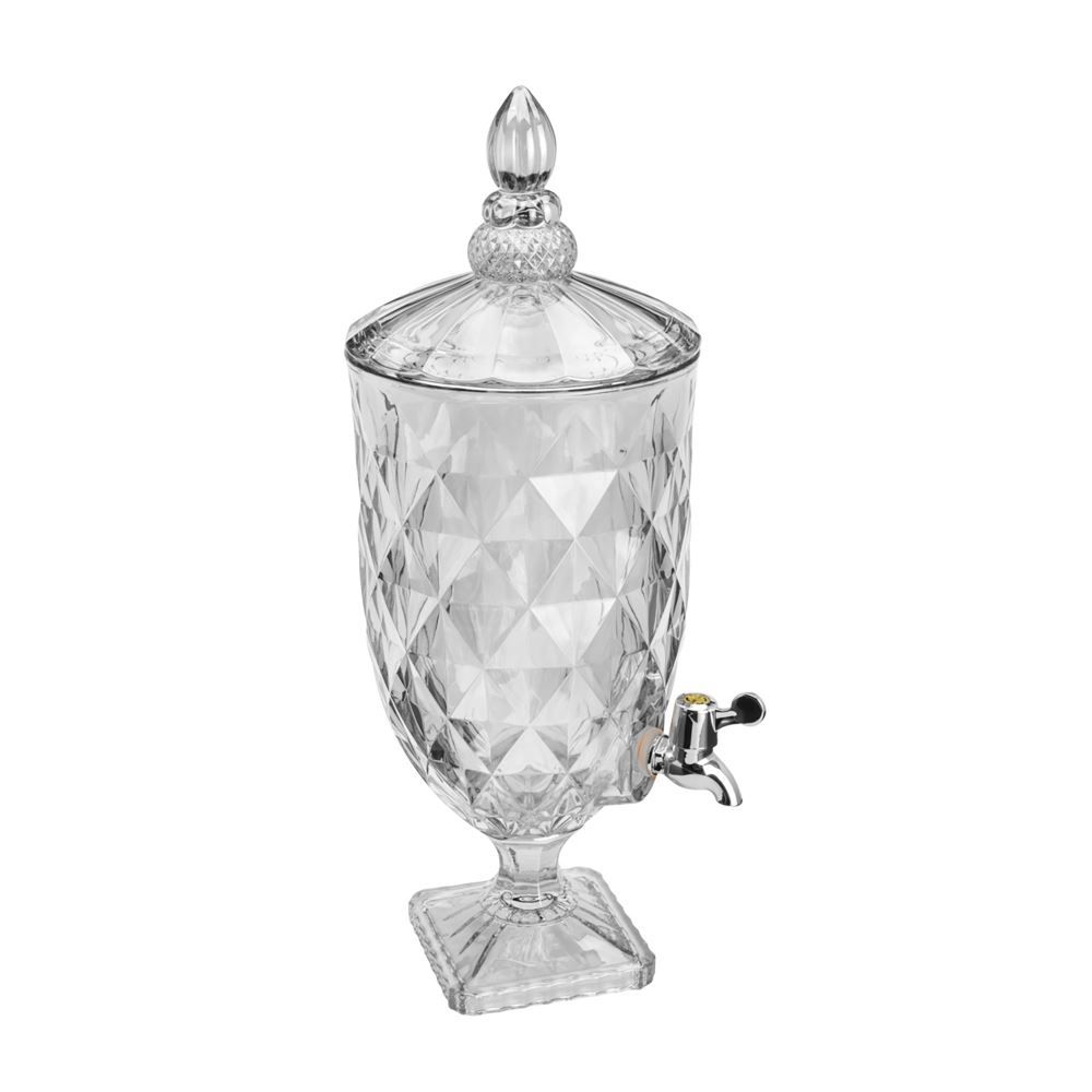 Suqueira De Vidro Diamond 4,7 Litros Lyor - Natural