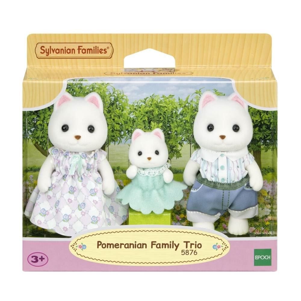 Sylvanian Families Trio Família Lulu da Pomerânia - 5876