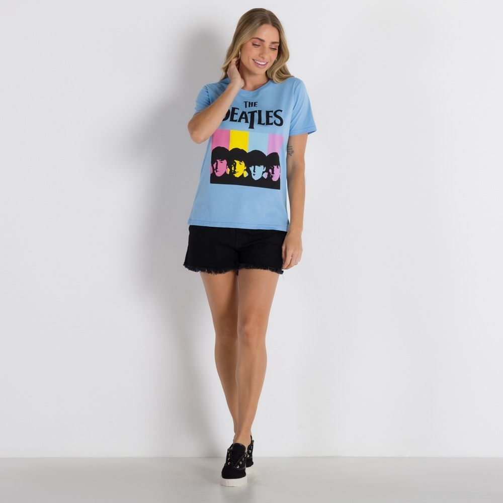 T-shirt Beatles Collor BandUP